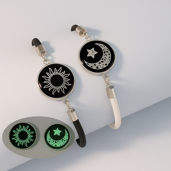 LumiBond™ - Sun & Moon Bracelet Set
