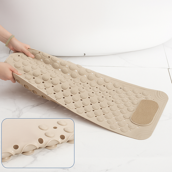 AquaShield™ Anti-Slip & Anti-Bacterial Bath Mat