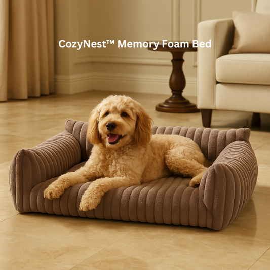 CozyNest™ Memory Foam Bed