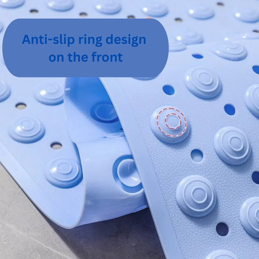 AquaShield™ Anti-Slip & Anti-Bacterial Bath Mat